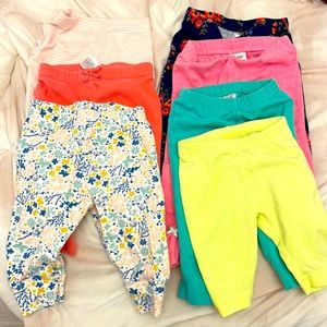 Girls bundle six month pants